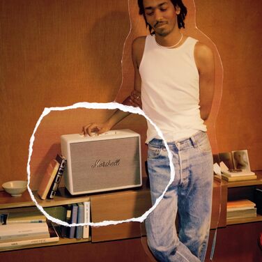 Бездротова колонка Marshall Woburn III Bluetooth, бездротова - домашня колонка з кремовим відтінком