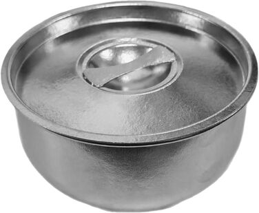 Одношарова металева миска об&39ємом 600 мл з ізольованою кришкою, контейнер для ланчу для гарячих страв та рішення з кришкою для любителів активного відпочинку. Одношаровий металевий харчовий контейнер.