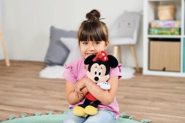 М'яка іграшка Disney Мінні Маус, 25 см, у червоній сукні, для немовлят з перших місяців життя, 6315870226 -