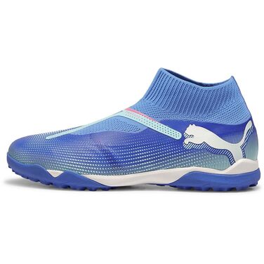 Футбольні бутси Puma Unisex Future 7 Match Ll TtSoccer 43 EU Bluemazing Puma White Electric Peppermint