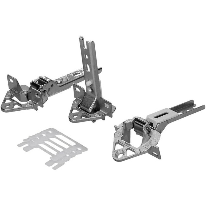 Петлі для дверей, сумісні з Bosch Siemens 00268699 / 268699 для холодильника та морозильника - LUTH Premium Profi Parts, 3