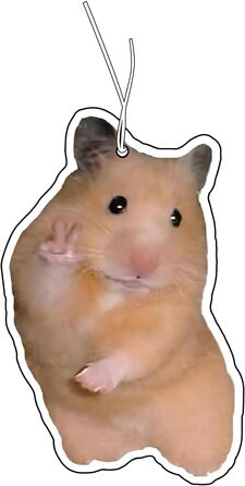 Ароматичне дерево з мотивом хом'яка, автомобільний кумедний дозатор ароматів, тюнінг автомобіля, освіжувач повітря, ароматизатор п