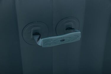 Гідромасажна ванна Bestway LAY-Z-SPA Ibiza AirJet, 180 x 180 x 66 см, 4-6 осіб, кутова, бензиново-блакитна одномісна