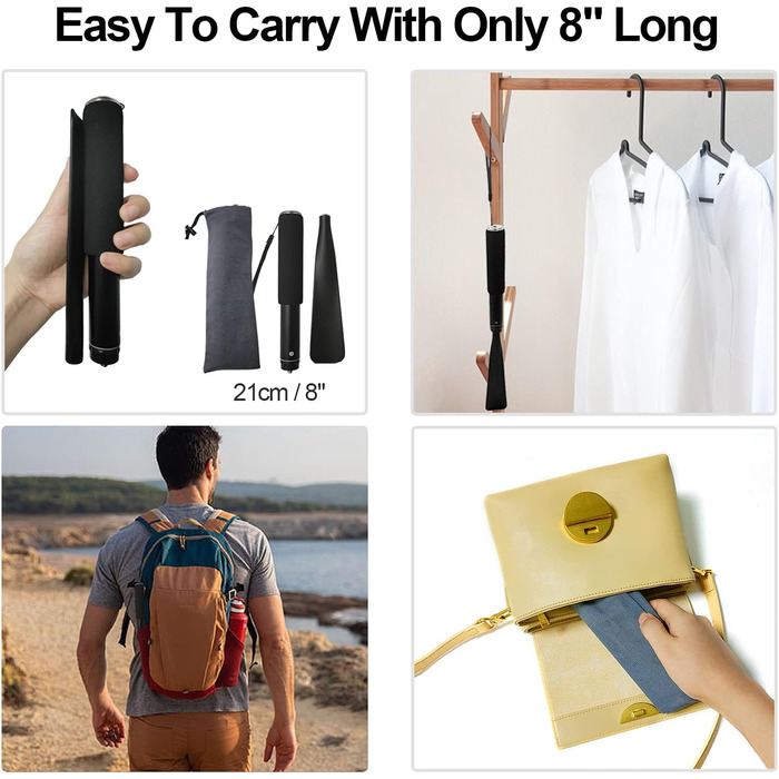 Довгий ріжок для взуття - телескопічний 38 см 94 см, алюмінієвий сплав, довгий ріжок для взуття, металевий довгий ріжок для взуття