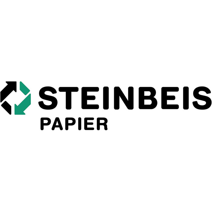 Папір для принтера Steinbeis No. 3 перероблений папір формату DIN A4 80 г/м, білий і без хлору, високоякісний копіювальний папір на 2500 (5 x 500) аркушів ISO 90 / CIE 110