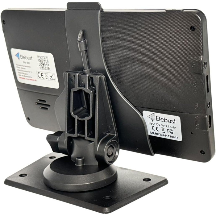 Навігаційний пристрій для автомобіля, навігаційна система для кемпера, точки інтересу, навігація для вантажівок, навігація для автофургонів, довічне безкоштовне оновлення карт, 80T TMC PRO