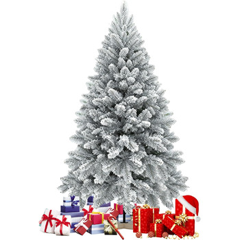 Штучна ялинка зі сніжинками 150 см YRHome