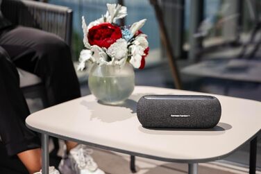Колонка Harman Kardon Luna чорного кольору - Портативна, водонепроникна Bluetooth-колонка - До 12 годин роботи від акумулятора чор