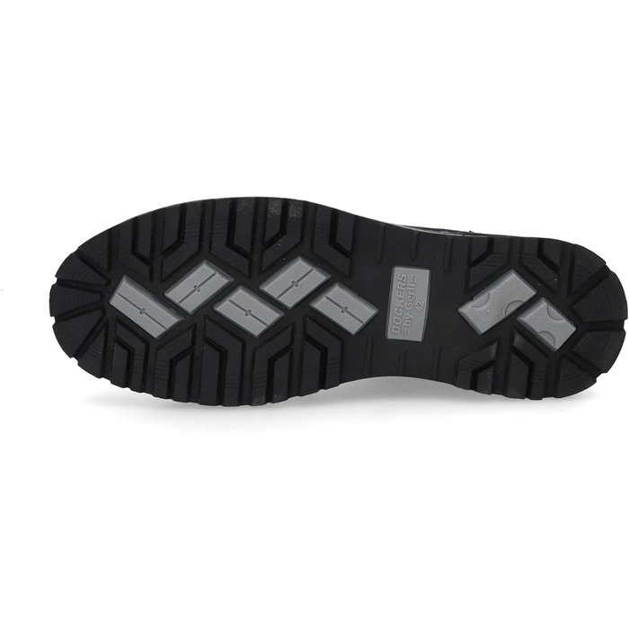 Чоловічі класичні ботильйони Dockers by Gerli, чоловічі ботильйони, знімна устілка, розмір 45 EU, чорні, 100