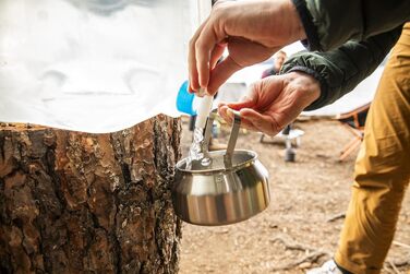 Туристичний чайник GSI Outdoors Glacier, 950 мл, матова нержавіюча сталь