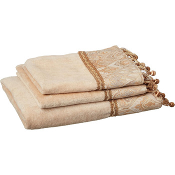 Набір рушників з декором, сірий