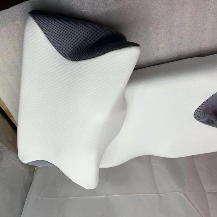 Ергономічна подушка для шиї у формі метелика, подушка для підтримки шиї для тих, хто спить на боці, 3D-піна з ефектом пам&39яті з повільним відновленням для підтримки шийного відділу хребта, темно-сіра