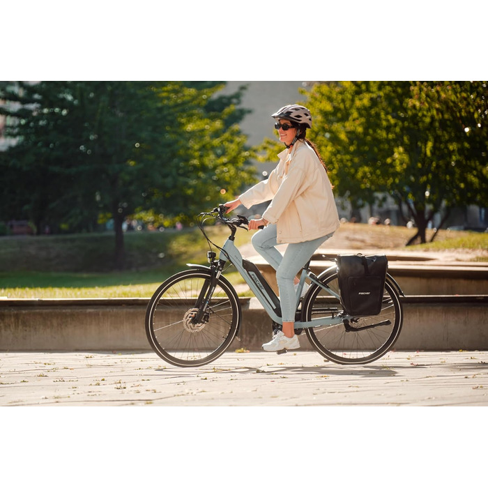 Електричний велосипед для чоловіків та жінок, розмір рами 43 см, 688 Втгод, двигун із середнім приводом 65 Нм, акумулятор 36 В 43 см - 688 Втгод CITA 2404, 2404 Active