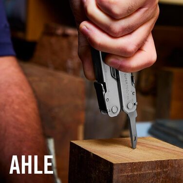 Мультиінструмент з 19 основними інструментами, виготовлений з нержавіючої сталі, з нейлоновою кобурою Чорний, 300