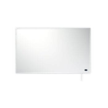 Інфрачервоний обігрівач Knighaus - 130 Вт, горизонтальне розташування (вихід для кабелю знизу) - вкл. TV SD та 5-річну гарантію - подвійний захист від перегріву - нагрівається за 2 хвилини енергозбереження - інфрачервоний настінний обігрівач 130 Вт, гориз