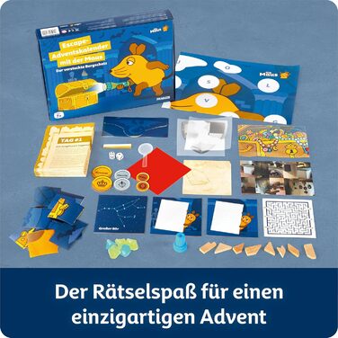 Адвент-календар Franzis 67169 Квест зі Скарбами Замку, 24 загадки