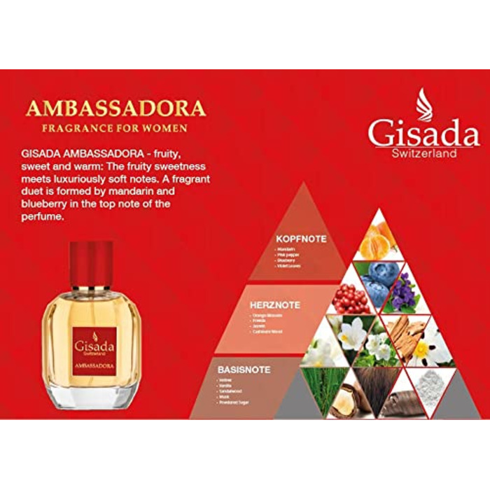Жіночі парфуми Gisada Ambassadora (100 мл)