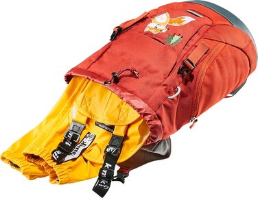 Дитячий рюкзак deuter Unisex Forest Fox 14 л (1 упаковка) Помаранчевий (лавовий перець) 14 довгих одномісних