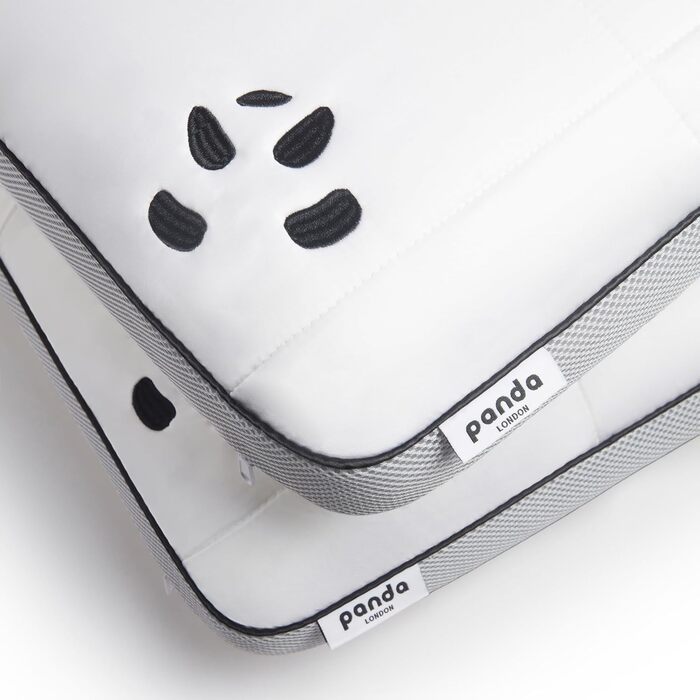 Гібридна бамбукова подушка Panda мякий, дихаючий бамбуковий чохол, ортопедична піна з ефектом памяті Lyocell