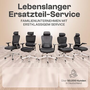 Ергономічне офісне крісло Lancelot ПЕРЕМОЖЕЦЬ ПОРІВНЯННЯ Переможець тесту офісних крісел Ергономічне офісне крісло Зручне ігрове крісло Обертове крісло 150 кг для максимального комфорту Lancelot (чорне)