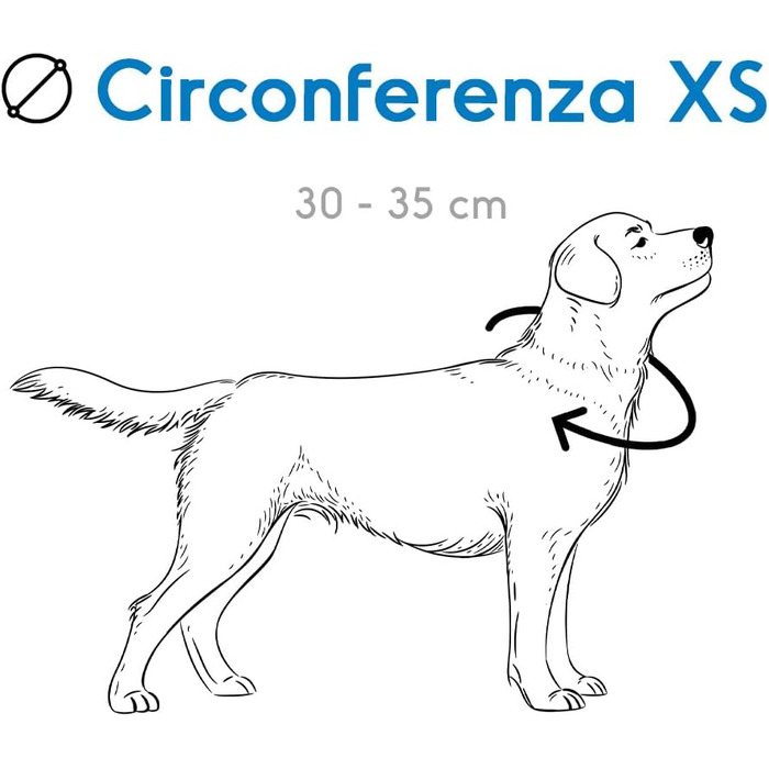Нашийник для собак Ande міцний нейлоновий світловідбиваючі елементи пластикова застібка колір червоний розмір XS 1,5 см обхват 30-35 см червоний XS - 1,5 смОбхват 30-35 см