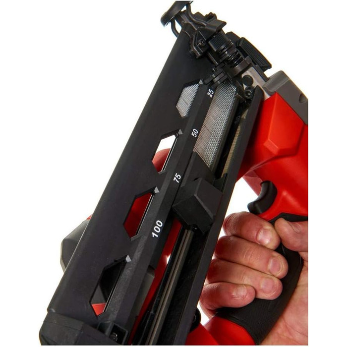 Цвяходер Milwaukee, червоний/чорний