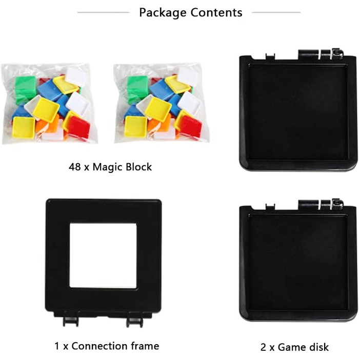 Гра Кубик Рубіка гра з магічними блоками настільна гра для двох послідовних головоломок тренування швидкості рук і логічних навичо