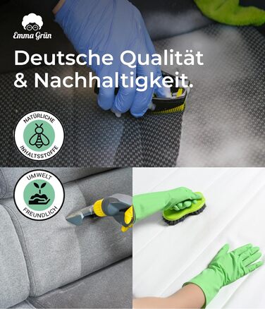 Потужний пилосос Засіб для чищення килимів, диванів і текстилю - ідеально підходить як засіб для чищення Вологий пилосос - Ефектив