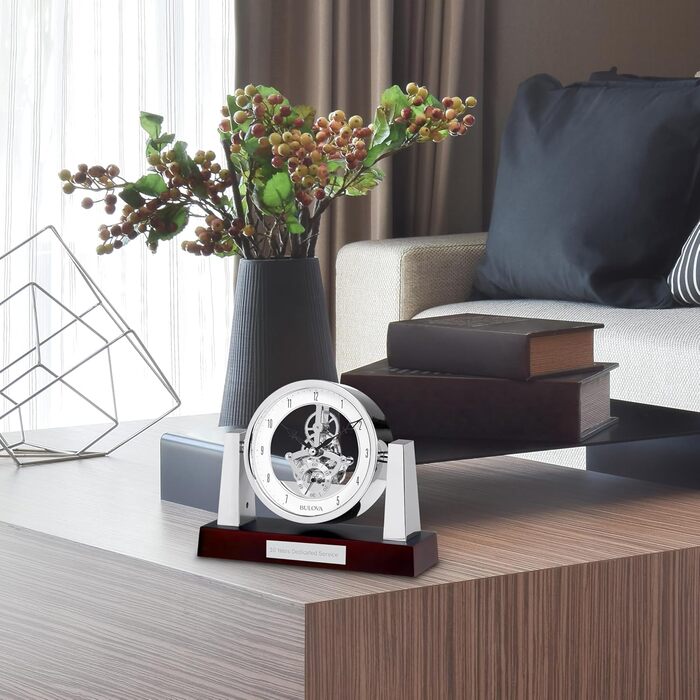 Годинник Bulova Largo B7520, колір темне махагоні