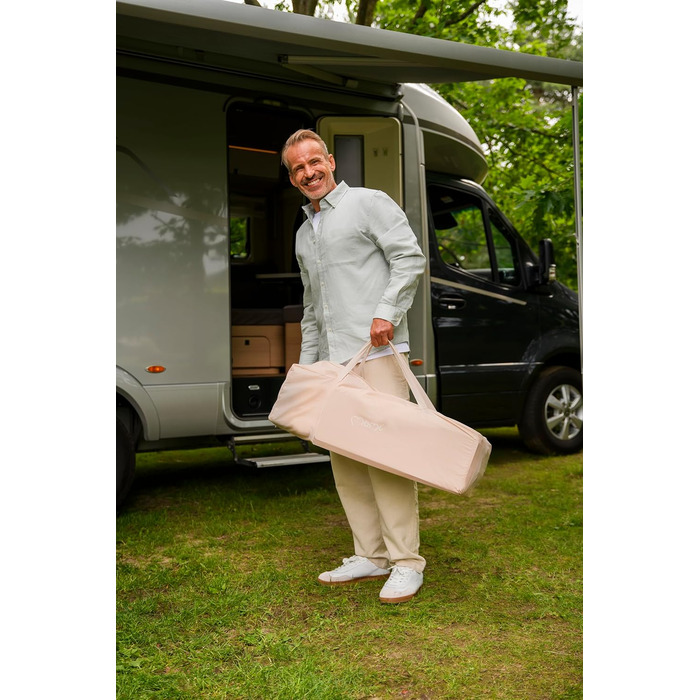 Дитяче та дитяче дорожнє ліжечко MoMi BELOVE PLUS 2-в-1, складне, 2 рівні для сну для немовлят до 9 кг та дітей до 15 кг з дитячим матрацом, ігровою ручкою, пеленальний килимок та сумка для перенесення, темно-зелений