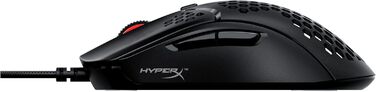 Ігрова миша HyperX Pulsefire Haste - надлегка, 59 г, стільниковий корпус, шестигранний дизайн, кабель HyperFlex, до 16 000 DPI, 6