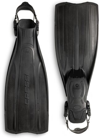 Ласти для дайвінгу Cressi Pro Light з відкритою п&39ятою, розмір M/L (41/43), чорні