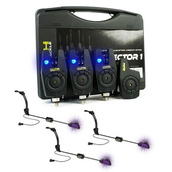 Набір детекторів Faith, сигналізаторів клювання, вудок з підвіскою, 31