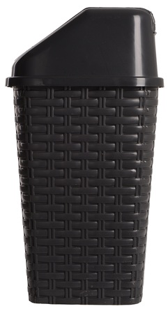 Корзина д/сміття VIOLET HOUSE 0752 Роттанг ANTRASIT з/кр 10 л (0752 Роттанг ANTRASIT с/к 10 л) (7182294)