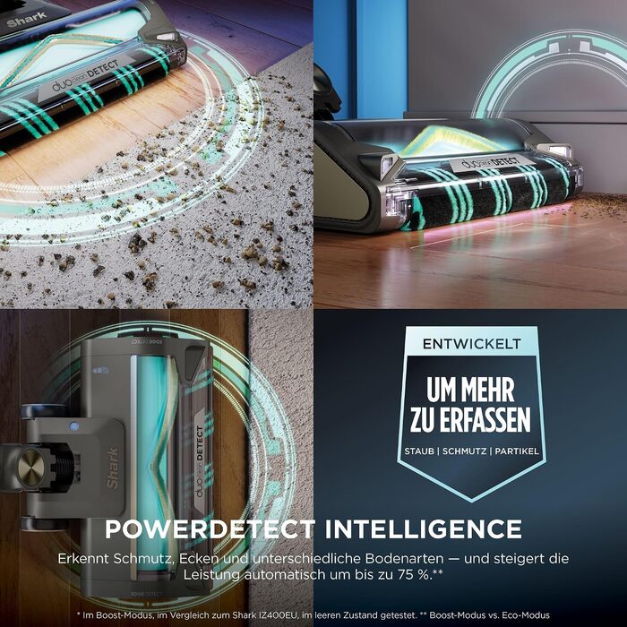 Акумуляторний пилосос Shark PowerDetect Clean & Empty зі станцією самоочищення, Gold Premium