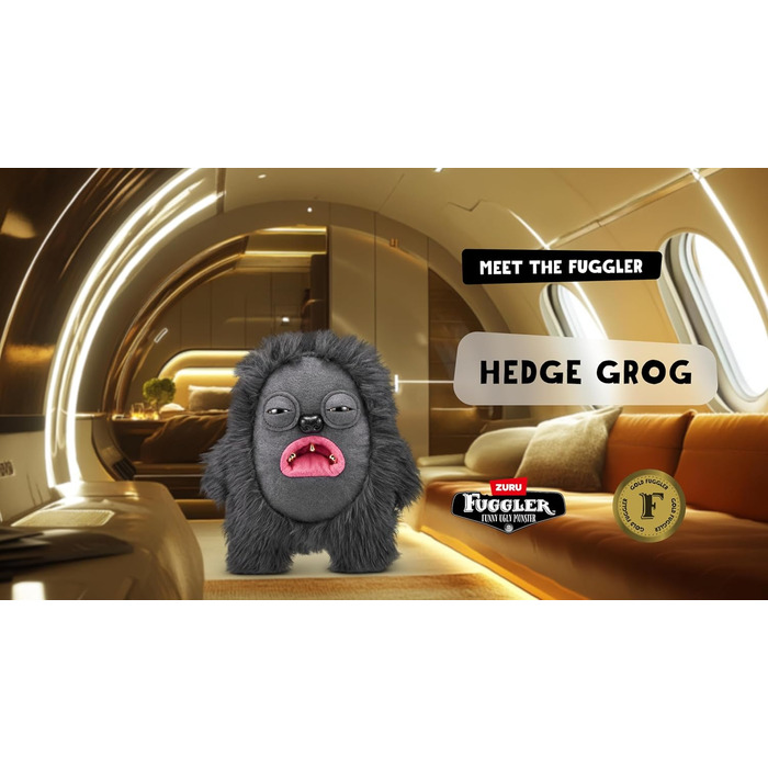 Плюшева іграшка FUGGLER Gold Fuggs, Їжак Грог, 23 см