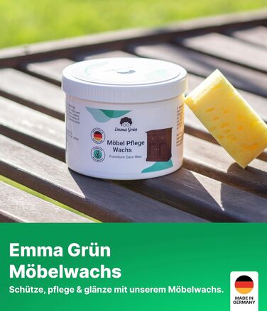 Безбарвний для полірування меблів 500 мл З БДЖОЛИНИМ ВОСКОМ - Меблевий віск безбарвний для догляду за меблями Водостійкий - Антикв