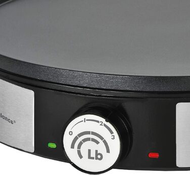 Сковорода для млинців 3 в 1 - Сковороди для млинців, сковорода, регульований термостат - 1200 Вт - Обробка з нержавіючої сталі, 8383 Maxi Crepes Trio i-200 -