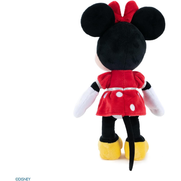 М'яка іграшка Disney Мінні Маус, 25 см, у червоній сукні, для немовлят з перших місяців життя, 6315870226 -