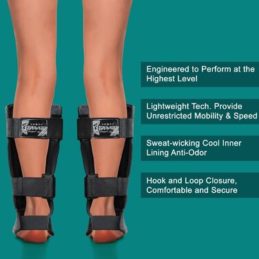 Щитки для гомілок Farabi Sports для дітей, кікбоксингу, ММА, муай-тай захист гомілки для тренувань, спарингу, боксерського спорядження та бойових мистецтв, дитячі, чорні