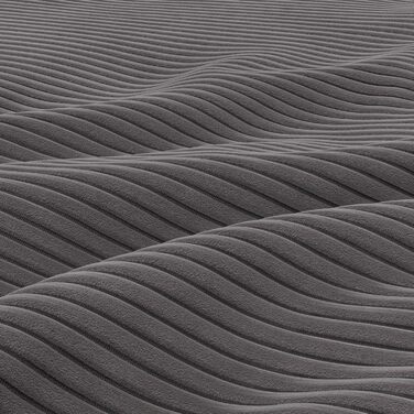 Кутовий диван з функцією сну та відділенням для зберігання речей шириною 287 см VELANO, кутовий диван, L-подібний диван, великий диван, комфорт та стиль, L-подібний секційний диван, L-подібний диван з функцією сну - Вельветовий диван темно-сірий (Poso 022