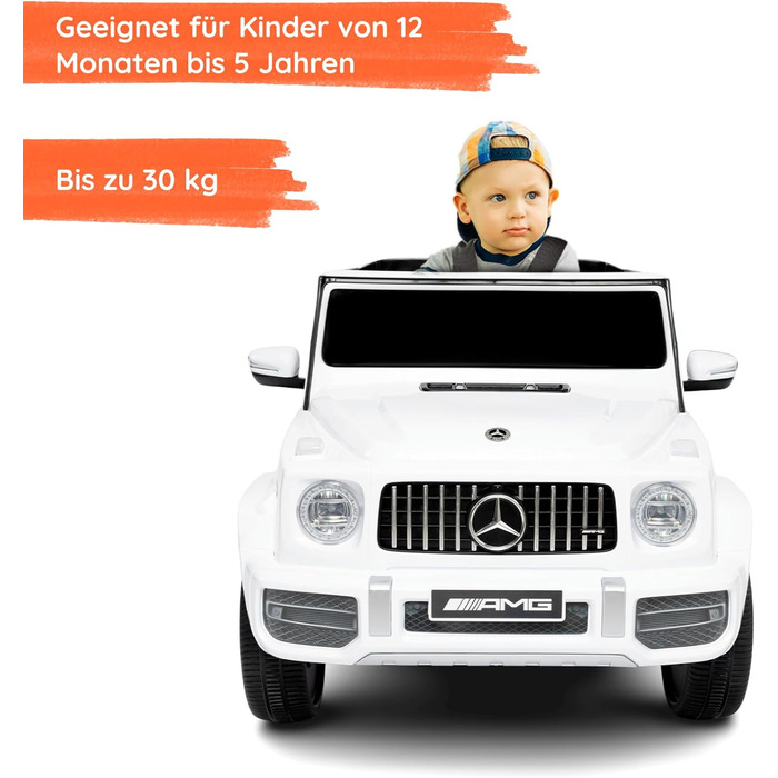 Електромобіль для дітей Офіційний з ліцензією 12 вольтовий акумулятор з пультом дистанційного керування 2.4 ГГц двері з MP3, 63 Sp