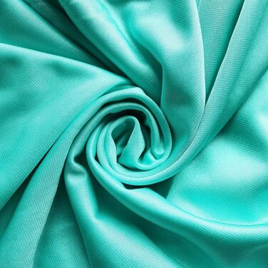 Комплект обладнання для гамака для йоги F.Life Aerial Silk, міцний, 10 ярдів, бірюзовий/гетавей, однотонні матеріали