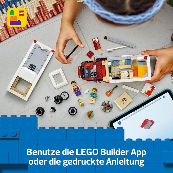 Конструктор LEGO City 60454, Дім на колесах для пригод, 385 деталей