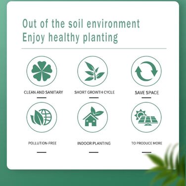 Набори для вирощування на гідропоніці, труби ПВХ харчового класу, для початківців, для домашньої кухні підвіконня