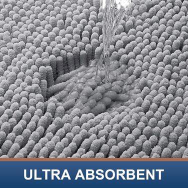 Нековзний килимок для ванної синельний килимок для ванної килимок для ванної килимок з мікрофібри килимок для ванної килимок для в