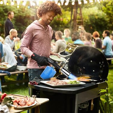 Потужний пальник для гриля та приготування їжі Sondiko L8010, Sous Vide, кухонний факел з пропаном, стартер для багаття, регульова