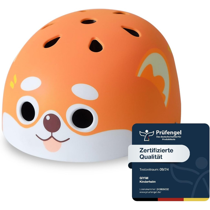 Дитячий шолом GIYIM 3 роки - Симпатичний дитячий шолом з мультяшним малюнком з регулюванням розміру, дитячий велосипедний шолом з