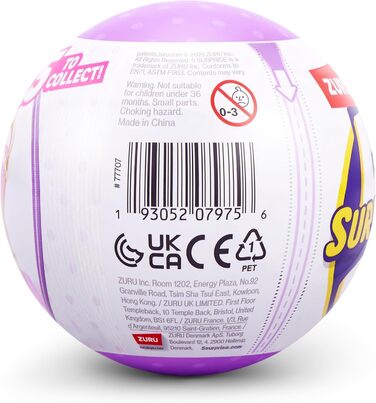 Від ZURU, колекційна капсула-сюрприз, іграшка для дівчаток, реалістичний міні-немовля, ігровий набір та аксесуари, серія 2, 5 Surprise My Mini Baby Series 2