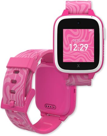 Водонепроникний дитячий годинник-телефон - 4G, дзвінки, повідомлення, шкільний режим, функція SOS, GPS, камера та крокомір - 2 роки гарантії (РОЖЕВИЙ) РОЖЕВИЙ XGO 3, 3 -